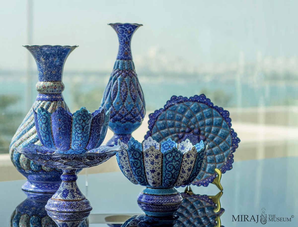 ظروف مینا کاری